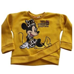 Disney Minnie Mouse Crew Neck Sweater‎ Girls Size 5/6